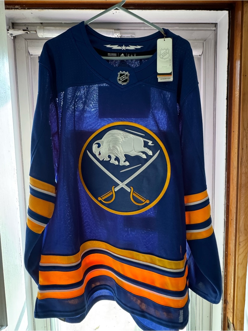 Buffalo Sabres Levi Adidas Authentic Jersey